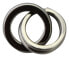 3 PACKS of MUSTAD STAINLESS JIGGING RINGS - PICK SIZE - FREE SHIP