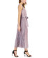 ფოტო #2 პროდუქტის Women's Printed Faux-Wrap Sleeveless Pleated Fit & Flare Midi Dress