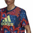 Фото #4 товара Футболка с коротким рукавом женская Adidas FARM Rio Graphic