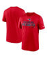 Фото #1 товара Men's Red New England Patriots Legend Community Performance T-shirt