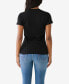 ფოტო #2 პროდუქტის Women's Short Sleeve Sequins Crew T-shirt