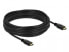Delock 85284 - 10 m - HDMI Type A (Standard) - HDMI Type A (Standard) - 18 Gbit/s - Audio Return Channel (ARC) - Black