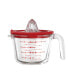 Фото #1 товара Glass Measuring Cup with Glass Citrus Juicer Lid