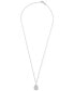 Diamond Teardrop 18" Pendant Necklace (1/4 ct. t.w.) in Sterling Silver, Created for Macy's