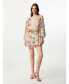 Фото #3 товара Women's Printed Flowy Dress