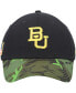 Men's Black, Camo Baylor Bears Veterans Day 2Tone Legacy91 Adjustable Hat