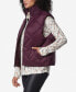 Фото #2 товара Women's Boxy Quilted Vest With Hood