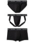 ფოტო #1 პროდუქტის Men's Modern Cotton Stretch Pride 3-Pk. Assorted Underwear