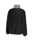 ფოტო #2 პროდუქტის Women's Black Las Vegas Raiders Polar Fleece Raglan Full-Snap Jacket