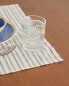 Фото #6 товара Striped linen placemat