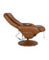 Фото #21 товара Massaging Multi-Position Plush Recliner Chair With Side Pocket And Ottoman