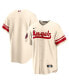 Фото #4 товара Men's Cream Los Angeles Angels City Connect Replica Team Jersey