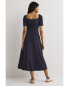 Фото #2 товара Boden Sweetheart Jersey Midi Dress Women's Blue 10L