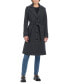 ფოტო #4 პროდუქტის Women's Faux-Fur-Trim Belted Coat