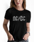 Women's AC/DC Word Art T-Shirt