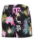 ფოტო #4 პროდუქტის Men's Black Texas A&M Aggies Neon Floral Swim Trunks