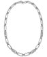 Фото #1 товара Michael Kors plated Empire Link Chain Necklace