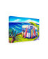Фото #2 товара Deborah Broughton Surf Crescent Head Canvas Art - 27" x 33.5"