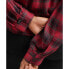 ფოტო #5 პროდუქტის SUPERDRY Vintage Ruffle Trim Check Long Sleeve Shirt