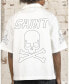 ფოტო #6 პროდუქტის Men's Skull And Bones Short Sleeve Shirt