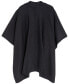 ფოტო #2 პროდუქტის Shawl Collar Knit Ruana with Pockets