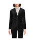 ფოტო #3 პროდუქტის Women's Velvet Blazer Jacket