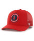 ფოტო #1 პროდუქტის Men's Red Los Angeles Angels Unveil Trucker Adjustable Hat