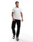 Jack & Jones 2 pack tipped pique polo in blue & white