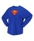 Men's and Women's Royal Superman Original Long Sleeve T-shirt
