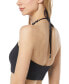 ფოტო #2 პროდუქტის Women's Chain-Trim Halter Longline Bikini Top