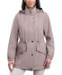 Фото #1 товара Women's Water-Resistant Hooded Anorak Coat
