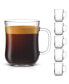 Фото #6 товара Diner Single Wall Coffee Glass 15.5 oz, Set of 6