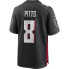 FANATICS Nfl Atlanta Falcons Kyle Pitts 8 Home Game short sleeve v neck T-shirt