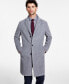 Men's Addison Wool-Blend Trim Fit Overcoat