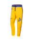 Фото #3 товара Men's Gold Los Angeles Lakers 2021/22 City Edition Therma Flex Showtime Pants