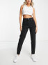 Levi's high waisted mom jeans in black