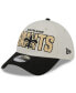 Фото #4 товара Men's Stone, Black New Orleans Saints 2023 NFL Draft 39THIRTY Flex Hat