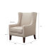 Barton Fabric Accent Chair with Nailheads
