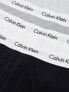 Фото #5 товара Calvin Klein low rise trunks 3 pack in cotton stretch - MULTI