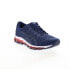 Фото #3 товара Asics Gel-Quantum 360 5 1021A113-400 Mens Blue Canvas Lifestyle Sneakers Shoes