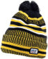 Фото #4 товара New Era ONF19 Sport Knit Hat Pittsburgh Steelers Black / Yellow