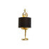 Фото #1 товара Настольная лампа Home ESPRIT Чёрный Позолоченный Смола 50 W 220 V 28 x 28 x 68 cm (2 штук)
