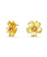 ფოტო #4 პროდუქტის Crystal Flower Florere Stud Earrings