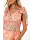 Women's Fionna Maxi Dress peach floral, XSmall - фото #5