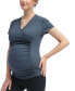 Maternity V-Neck Nursing Active Tee