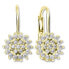 Stunning gold earrings 239 001 01066