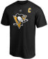 Фото #2 товара Men's Sidney Crosby Pittsburgh Penguins Team Authentic Stack T-Shirt