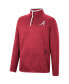 ფოტო #3 პროდუქტის Men's Crimson Alabama Crimson Tide Rebound Quarter-Snap Jacket