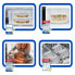 Фото #3 товара Набор штабелируемых герметичных кухонных контейнеров Max Home 6 штук 23 x 7,5 x 17,5 cm