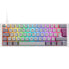 Фото #2 товара Ducky One 3 Mist Grey Mini Gaming Tastatur, RGB LED - MX-Ergo-Clear